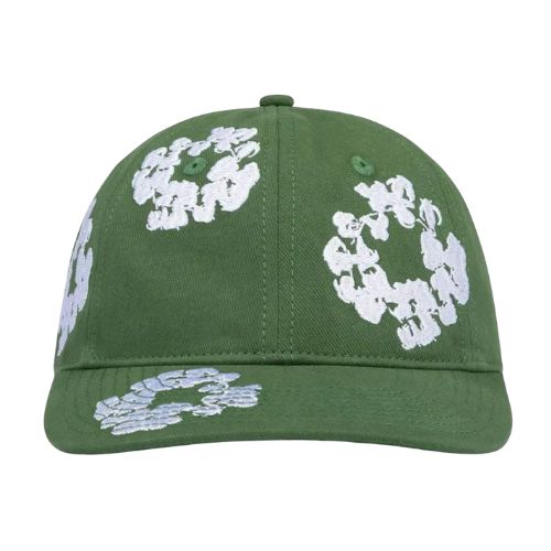 Denim TearsThe Cotton Wreath Cap Green