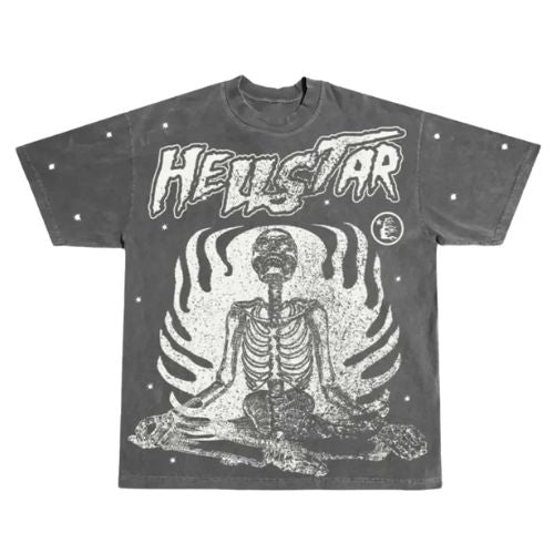 Hellstar Inner Peace Vintage Black Tee