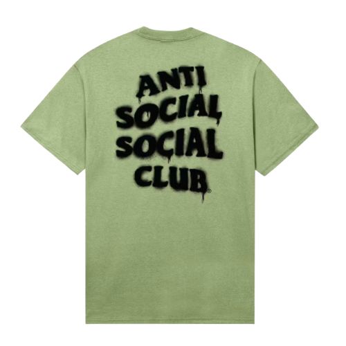 Anti Social Social Club Burn It Down Tee Pistachio