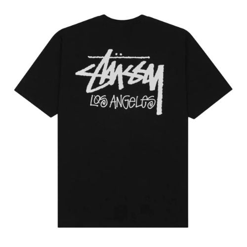 Stüssy Stock Los Angeles Tee Black