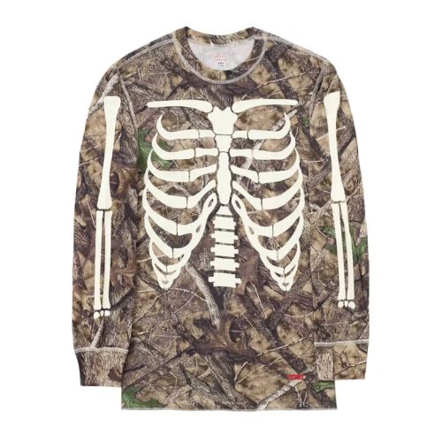Supreme Hanes Bones Thermal Camo – Bandeja de Plata