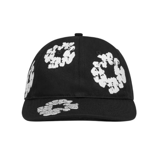 Denim Tears The Cotton Wreath Cap Black