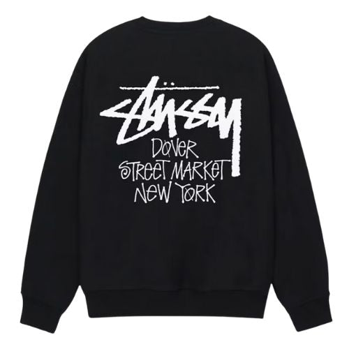 Stüssy City Crewneck Black