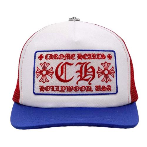 Chrome Hearts Trucker Cap Blue/Red/White