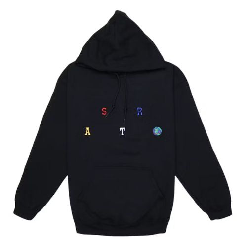 Travis Scott Astroworld Scattered Hoodie Black