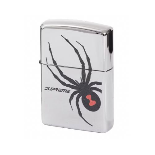 Supreme Spyder Zippo Silver
