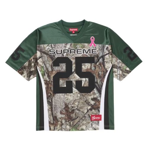 Supreme Breast Cancer Awareness Football Jersey Green