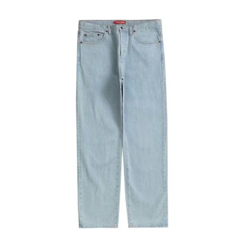 Supreme Regular Jean Washed Blue