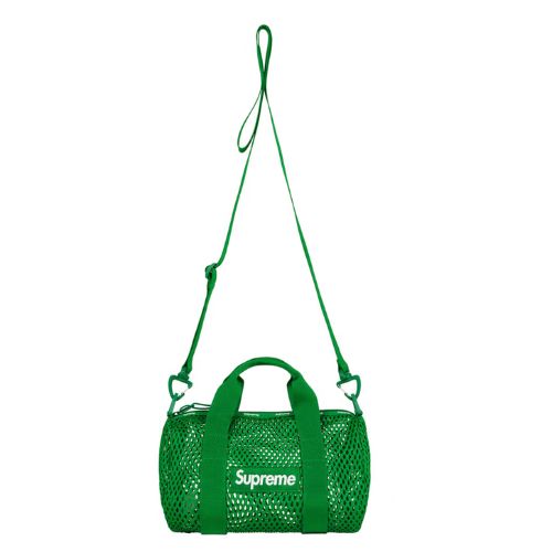 Supreme Small Mesh Duffle Bag Green