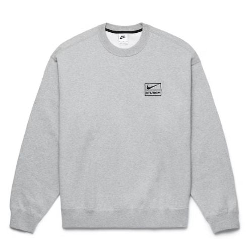 【Lサイズ 未開封】Stussy x Nike Fleece Crew Grey Nike x Stüssy Crew Fleece in Grey – Bandeja de Plata