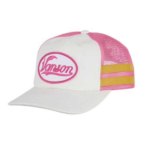 Supreme Vanson Leathers Mesh Back 6-Panel White
