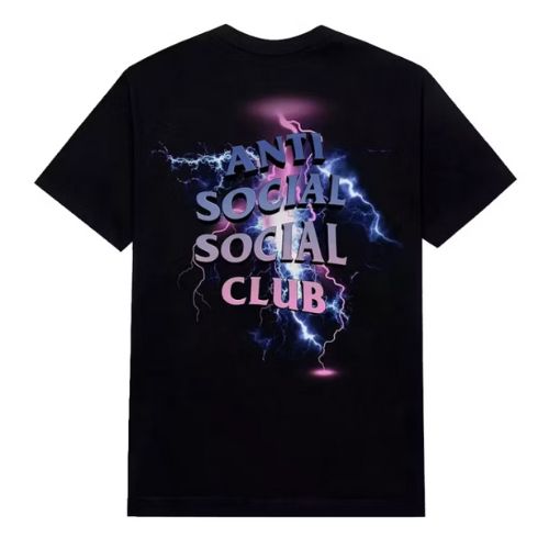 Anti Social Social Club Bolt From The Blue Tee (Black)