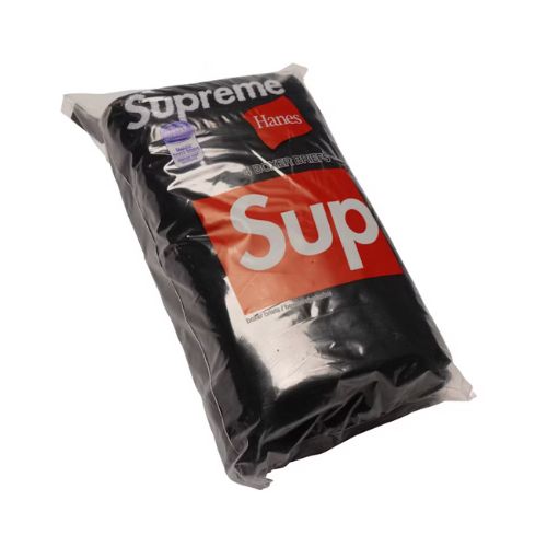 Supreme Hanes Boxer (4 Pack) Black