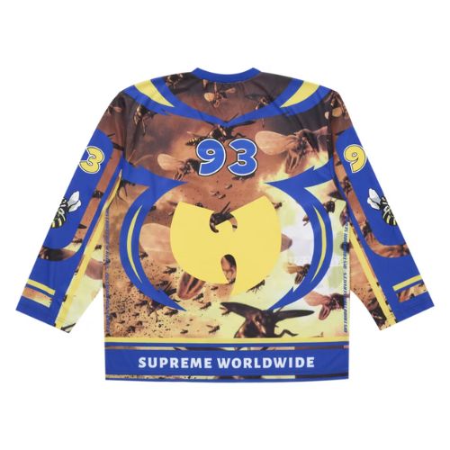 Supreme Wu-Tang Clan Hockey Jersey Blue
