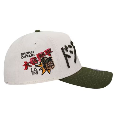 New Era LA Dodgers Othani Chrome Green Cap