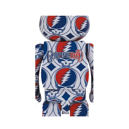Bearbrick x Grateful Dead (Steal Your Face) 1000%