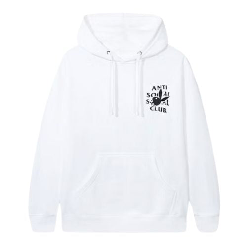 Anti Social Social Club Playboy Bunny Logo Hoodie White