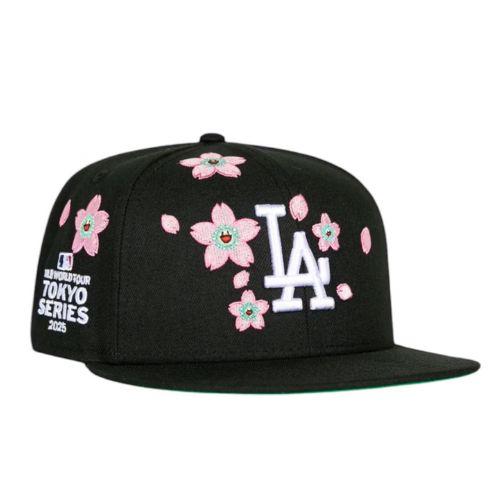 Takashi Murakami x MLB Tokyo Series Dodgers Snapback Black