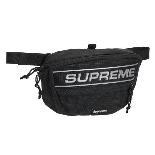 Supreme Logo Waist Bag Black