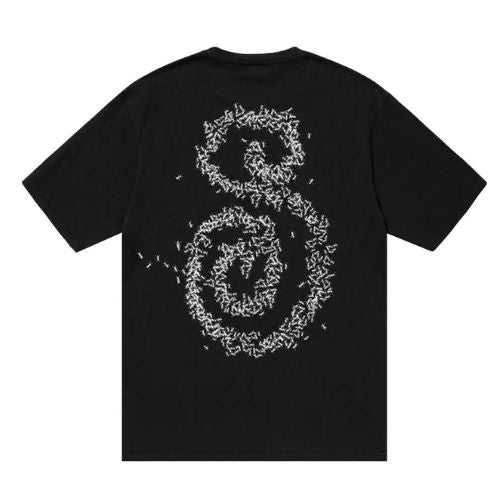 Stüssy Ants Pigment Dyed Tee Black