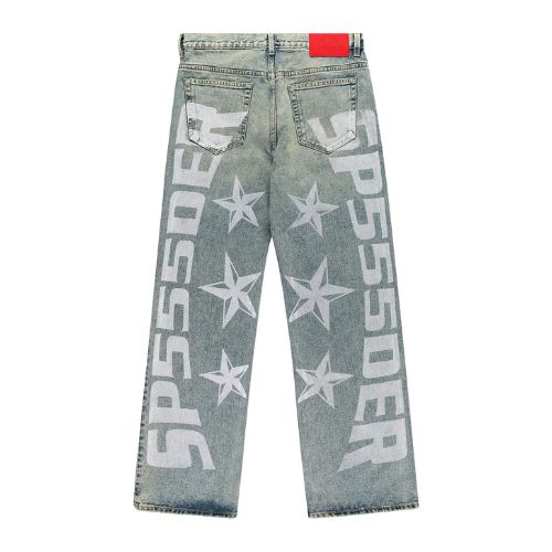 Sp5der Blue Sp555der 5 PKT Jean