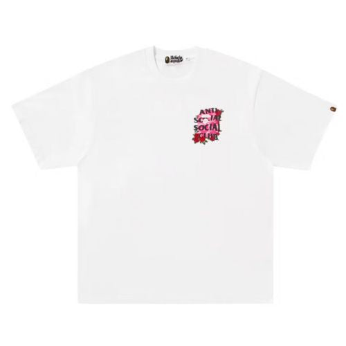 BAPE x Anti Social Social Club III Tee White