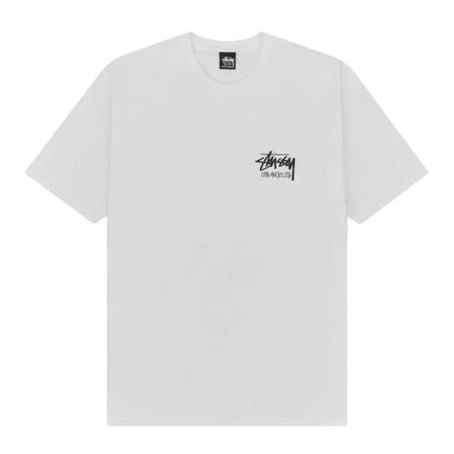 Stüssy Stock Los Angeles Tee White