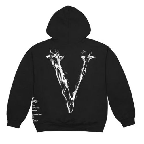 Vlone x Pop Smoke x Vlone Faith Hoodie Black
