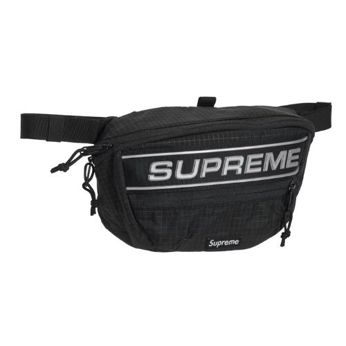 Supreme Logo Waist Bag Black