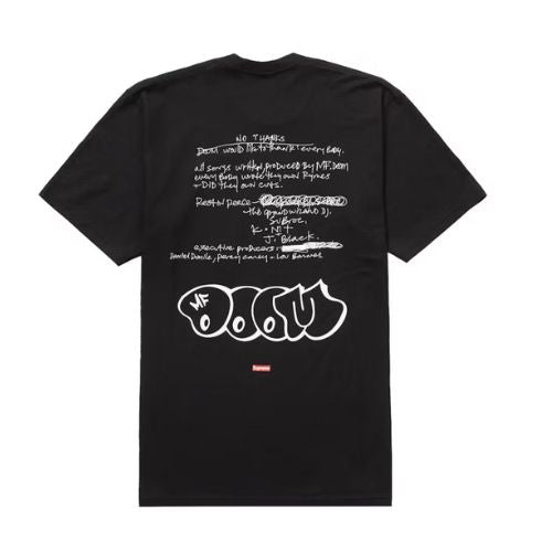 Supreme MF DOOM Tee Black