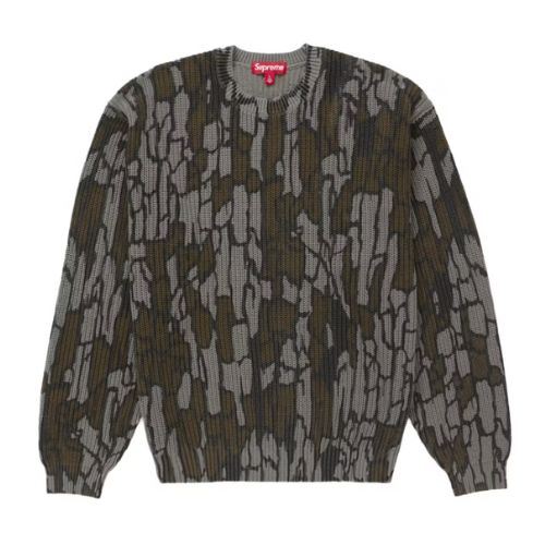 Supreme Old English Printed Sweater Camo