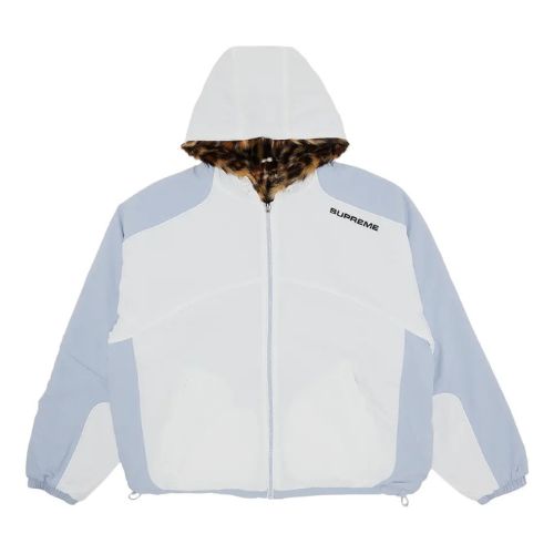 Supreme Faux Fur Reversible White Jacket