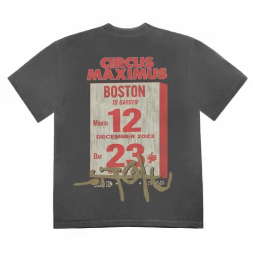 Travis Scott Utopia is in Boston Black Tee