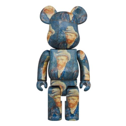 Bearbrick Van Gogh Museum Self Portrait 1000%