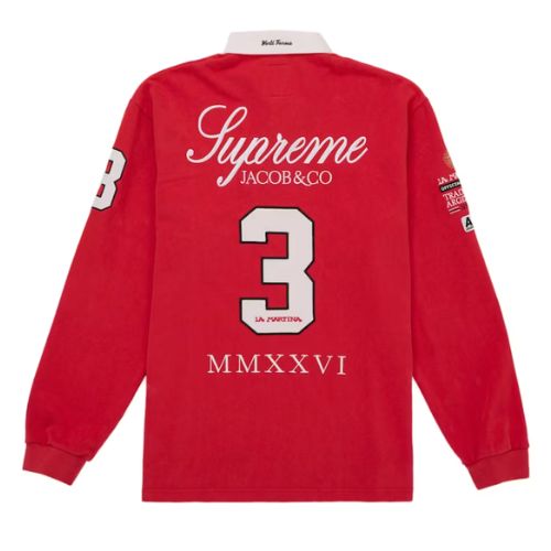 Supreme Jacob&Co Rugby Red