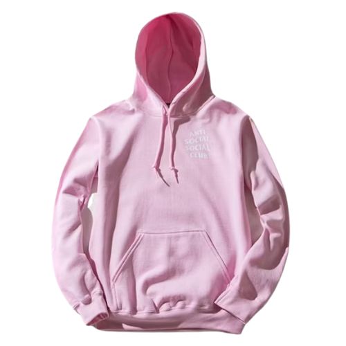 Anti Social Social Club Kkoch Hoodie in Pink