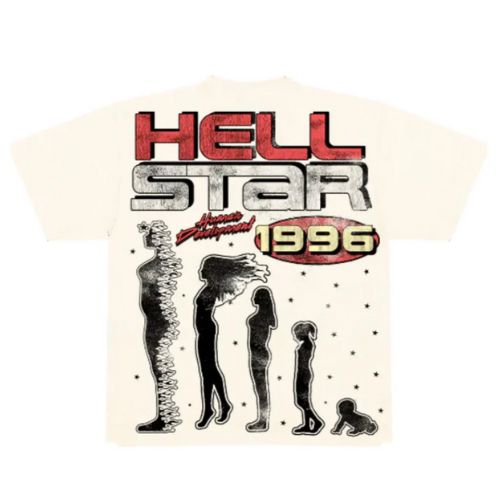 Hellstar Cranium Tee Cream