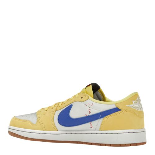 Jordan 1 Retro Low OG SP Travis Scott in Canary Yellow (Women's)