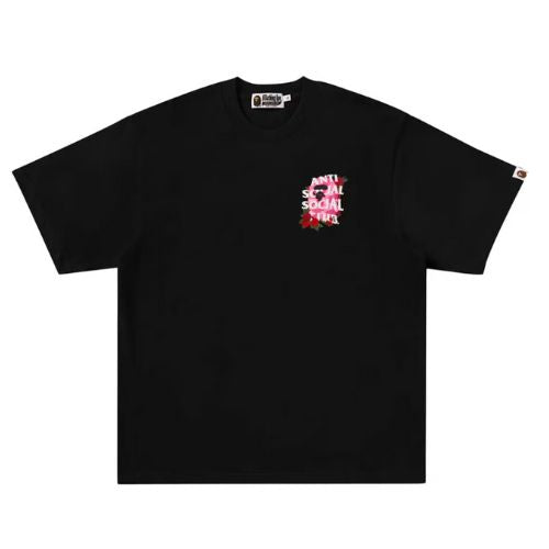 BAPE x Anti Social Social Club III Black T-Shirt