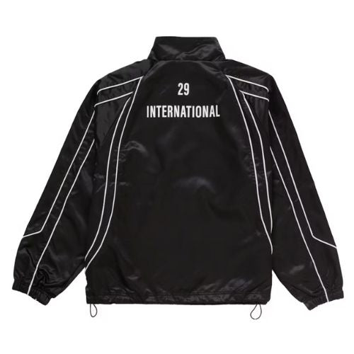 Supreme Satin Piping Pullover Black