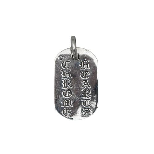Chrome Hearts Raised Cementary Pendant and Chain