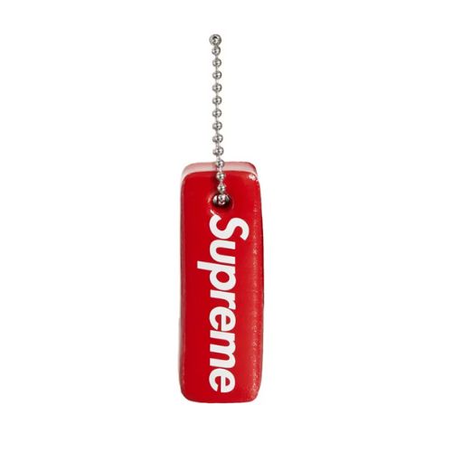 Supreme Floating Keychain Red