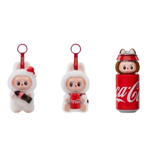 Pop Mart Labubu The Monsters Vinyl Blind Box Face Coca Cola (1 pza)