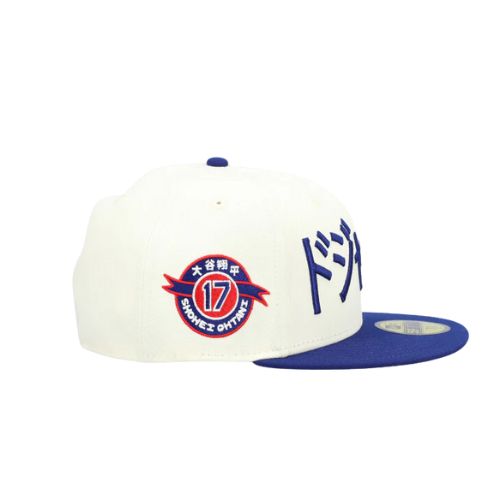 New Era LA Dodgers Kanji Letters White/Blue