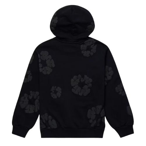 Denim Tears Cotton Wreath Hoodie Black Monochrome