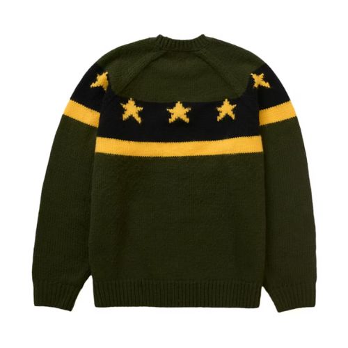 Supreme Stars Sweater Green