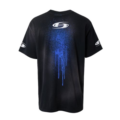 Hellstar Spray Paint Logo Tee Black