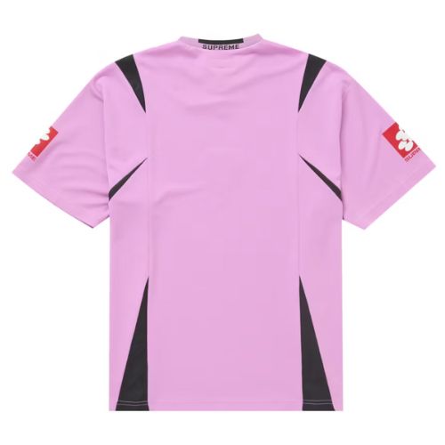 Supreme Mesh Split Soccer Jersey Pink