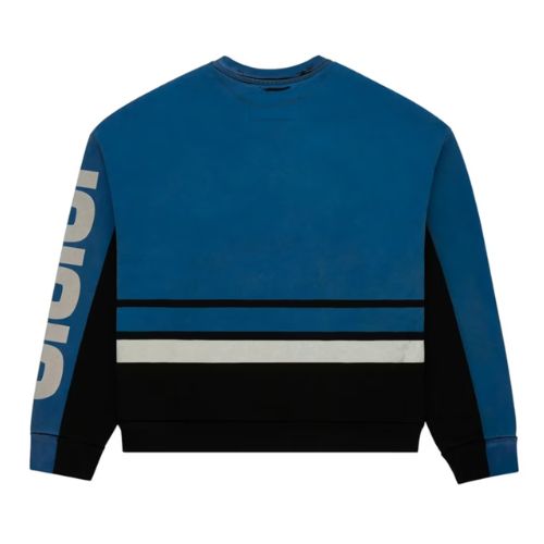 Sp5der Triple Five Crewneck Blue