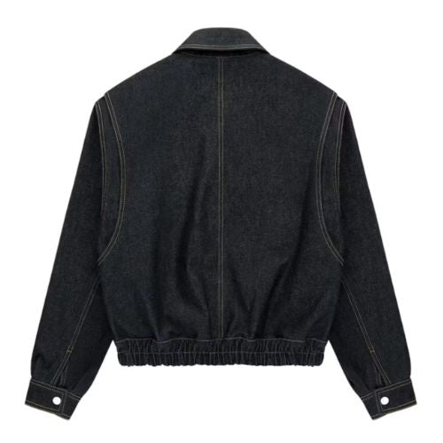 Sp5der Punk V3 Denim Jacket Indigo